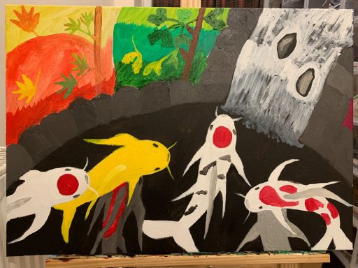 Koi Pond 01 Finished in 2023