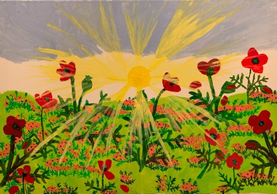 Poppy Field 01 Finished in 2024