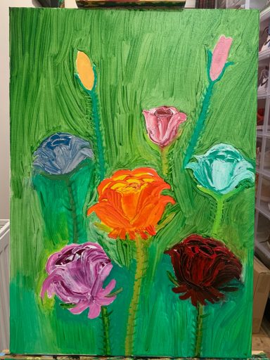 Roses 02 Finished in 2023
